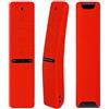 YiBiChin Protective Silicone Remote Case for Samsung Smart TV BN59-01266A BN59-01241A BN59-01260A BN59-01259E Remote Control, Washable, Shockproof and Skin-Friendly Remote Cover with Lanyard (Red)