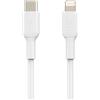 Belkin CAA003BT2MWH Cavo in Pvc da USB-C a Lightning 2 Metri Bianco