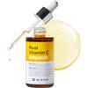 MIZON [Mizon] Siero per il Viso alla Vitamina C, Vitamina C Pura,Senza Aggiunta di Acqua, 10 Ingredienti, Trattamento per la Correzione della Carnagione, Nutrizione (Real Vitamin C Ampoule)