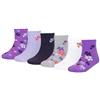 NIKE GIRLS 6PK QUARTER SOCK multicolore (P63)