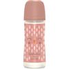 SUAVINEX EXCLUSIVAS RIMAR SL Suavinex Bonhomia Biberon Tettarella Silicone Piuma Rosa 360ml