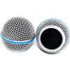 lcyen 2 griglie di ricambio per microfono, compatibili con BETA 58A, ricambio per copri microfono, copertura per microfono