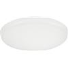 Eglo Rapita - Plafoniera LED, luce da incasso rotonda, lampada da soffitto in alluminio e plastica in bianco, faretto da incasso, colore luce bianco caldo, Ø 7,5 cm