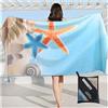 LANHUIYY Telo Mare Grande in Microfibra - Antisabbia, Ultra Morbido, Asciugatura Rapida per Donna - Telo Piscina 160x80cm