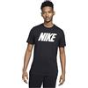 Nike M NSW Tee Icon Block, T-Shirt Uomo, Black/(White), 3XL