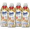 Deox - Ammorbidente Lavatrice Concentrato, 180 Lavaggi, Vaniglia e Argan, Capi Morbidi e Profumati, con Tecnologia Fresh Protection, 900ml x 4 Confezioni