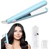 MagiSel Piastra Per Capelli 2 In 1, Mini Professionale Piastra Capelli Da Viaggio Con Scatola Protettiva, Per Casa o Salone