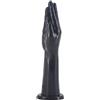 SXOVO Dildo Enorme Realistico Dildo a Mano Grande con Ventosa Super Forte 30 CM Spina Anale di Grandi Dimensioni Giocattolo del Sesso Pene per Donne (Nero)