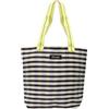 Mr. Wonderful Striped Print Bag-Black And White, Borsa Unisex, Multicolore, Standard