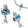 Generic Ciondolo Genio e lampada Aladdin in argento Sterling 925, compatibile con ciondoli Pandora e molti altri bracciali con ciondoli., pequeño, Argento, Nessuna pietra preziosa