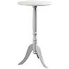 GICOS SRL Gicos Tavolo tavolino Tondo Bianco Legno complementi d'arredo casa