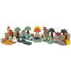 Small Foot Costruzioni Dino, Set di Costruzioni in Legno FSC® 100% Certificato, per Bambini dai 12 Mesi, 12621