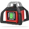 CONDTROL - DIGI ROTO HVR Laser Rosso Rotante - Portata con Cella 600 m - Raggio Rosso e Punto a Piombo Basso - Consegnato con Accessori - Garanzia 2+1 anni