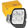 HELLA 1GA 996 588-211 - Faro da lavoro a LED Power Beam S - 12/24V - 1850lm - avvitato/montaggio - staffa di montaggio orientabile/sospeso/in piedi - Illuminazione ampia - Connettore: spina tedesca