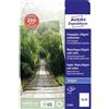 Avery Zweckform Art. C2580 Premium Inkjet carta fotografica (50 fogli, 250 g/m², 13 x 18 cm, carta fotografica opaca satinata, rivestimento su un lato, asciugatura immediata e resistente alle
