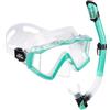 EXP VISION Set da snorkeling Pano 3 per adulti, maschera da snorkeling professionale anti-appannamento, boccaglio Dry Top, in vetro temperato, maschera per immersioni subacquee per apnea, snorkeling e nuoto (set