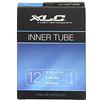 XLC 2508120200 Camera d'aria per bicicletta, Nero (Black), 12 1/2 x 2 1/4 47-203, 54-203, 62-203 AV 33 mm