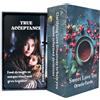 BAIYOOBAI Oracle Sweet Love Tee, Twin Flames Soulmatescarta Deck, Tarocchi d'amore romantico, Carte oracle per principianti