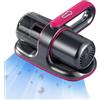 HAMON Aspiratore per materassi, 13KPa Battimaterasso con Luce UV-C, Aspiratore Portatile con Filtro HEPA rimuove il 99,99% per la pulizia di materassi, divani (Grigio)