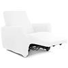 Morbidissimi Copripoltrona Relax Comfort Elasticizzato Z440 Bianco