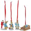 Beatrix Potter - Set di 4 ornamenti da appendere