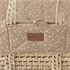 The Little Green Sheep Fodera per culla in cotone, riso al tartufo