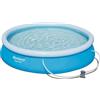 Bestway Piscina Fuori Terra Autoportante Piscina Esterna da Giardino in PVC triplice strato Rotonda Ø 366x76h cm con Pompa filtro da 1249 Lt/h - 57274 Fast Set