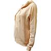 Emporio Armani Full Zip Jacket Iconic Terry Giacca Intera, Arancione, XS Donna