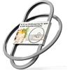 Ancable Guarnizione per pentola a pressione, 22 cm, per WMF, 2 pezzi di ricambio per WMF e Silit 3 l, 4,5 l, 6,5 l, 8,5 l, 8,5 l, 6068559990 6068559997