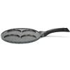 Livoo - Padella per pancake MEP148 - antiaderente, Ø 26 cm, 4 impronte di Ø 10 cm, manico bachelite, tutti i piani cottura inclusa induzione