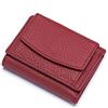 Generic Mini Portafoglio da Donna in Vera Pelle con RFID, Leggero, Protezione e Scomparto per Monete