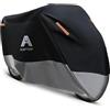 ANFTOP Coprimoto Impermeabile Per Esterno Copri Moto 210D Poliestere Copertura Moto Per Scooter Vespa Motorino Motocicletta Motocross XXL