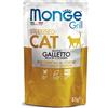 Monge Grill Sterilised Ricco in Galletto Cibo Umido Per Gatti