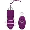 Allmay Amore sfere vibrazione, Allmay IPX7 impermeabile vibratore bullet, punto g e Clitoride stimolazione vibratore bullet con telecomando senza fili, 10 vibrazione, USB Ricaricabile per donne, Lei, Coppia