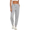 HAPYWER Pantaloni Tuta Donna in Cotone Tuta Sportiva a Vita Alta Pantaloni Slim Fit con Tasche Pantaloni Palestra Comodi Pantaloni Lunghi per Jogging Yoga Fitness
