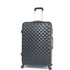 CELIMS - Valigia Grande 23 kg Rigida Nero Leggera | Valigia da Stiva 75cm Donna | Lucchetto Integrato | ABS | Trolley Grande 75cm con 4 Ruote