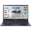 ASUS ExpertBook, pc portatile ultraleggero, Intel i7-1265U vPro 10 cORE 13,3 IPS FHD, Ram 16Gb DDR5, SSD 512Gb, tastiera retroilluminata, fingerprint, peso 1,23 Kg, Win 11Pro, Garanzia Italia