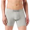 Calvin Klein Boxer Brief Mutande da Uomo, Grey Heather, S