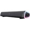 Trust Liro Soundbar PC 12W, Stereo Speaker con Illuminazione LED RGB, Sound Bar Jack AUX 3.5 mm, Casse PC con Alimentazione USB, Altoparlanti per PC Laptop Desktop Tablet Smartphone TV, Nero