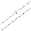 Schöner-SD Catena Singapore, in argento sterling 925er ruotato, 45, 50 cm. e argento, cod. Sng2/45