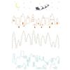 Sizzix Set di timbri trasparenti formato A5, Cosmopolitan, The View by Stacey Park, multicolore, taglia unica