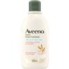 Aveeno Daily Aveeno Bagnoschiuma, Daily Moisturising Bagnodoccia Idratante Senza Sapone per una Pelle Vellutata e Luminosa, Yogurt Albicocca Miele 300 ml Schiuma da bagno