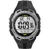 Timex Orologio sportivo da uomo, 43 mm, cinturino in resina nera, quadrante digitale, cassa nera TW5M63600