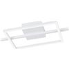 Eglo Amandolo Plafoniera LED, lampada da soffitto quadrata dimmerabile