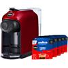 Lavazza A Modo Mio Idola Rosso Macchina Caffè + 180 Caps Crema e Gusto Incluse