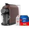 Lavazza A Modo Mio Deséa Brown Macchina Caffè + 108 Caps Crema e Gusto Incluse