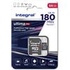 Integral Scheda Micro SD da 64 GB, velocità di lettura video 4K, velocità di lettura 180 MB/s e velocità di scrittura 150 MB/s, MicroSDXC A2 C10 U3 UHS-I 180-V30, la nostra scheda di memoria micro SD