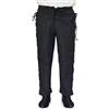 HEMAD Pantaloni medievali con Stringhe 100% Cotone - Nero XXL/XXXL