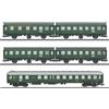 MARKLIN 41326 DB set carrozze B3yegb e AB3yegb + B3eygb + BDymf 457 ep. IV sound