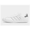 Adidas Originali Gazelle Uomo Scarpe IN Bianco E Grigio Ginnastica Pelle UK 10.5